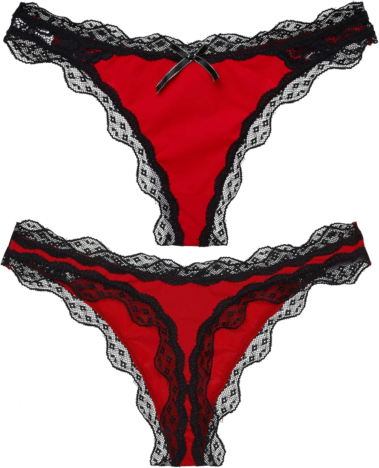 Women's Lace Underwear Sexy Panties for Women Comfort Cheeky Bikini Underwear Soft Hipster Brief Panties for Ladies - Image 7