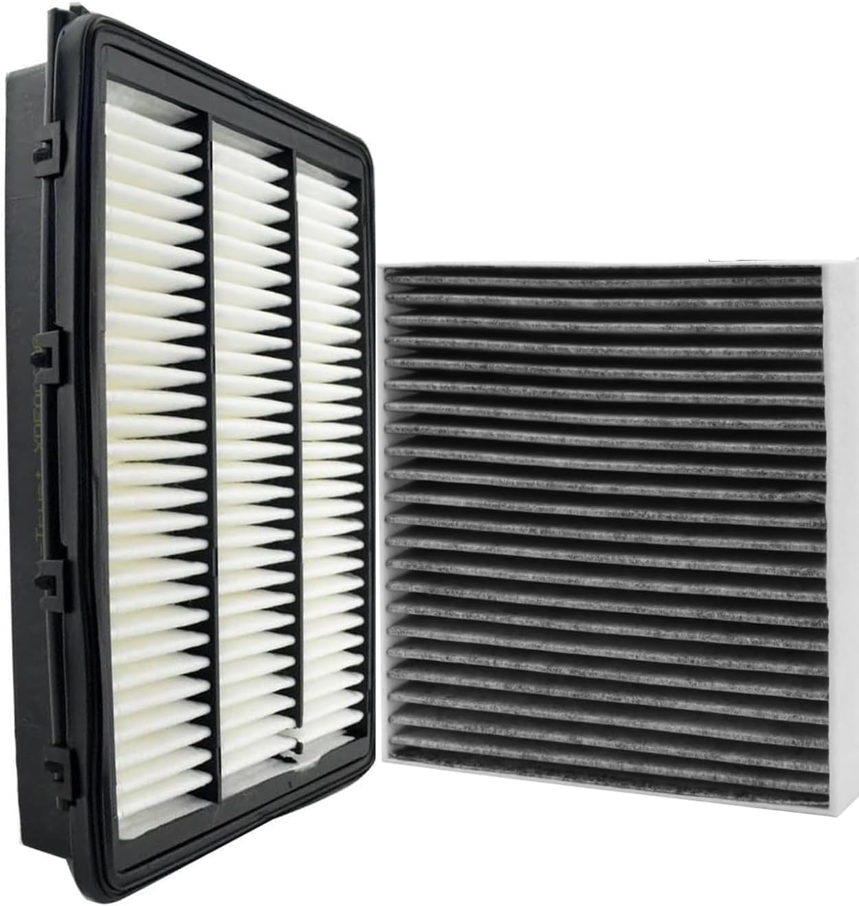Engine Cabin Air Filters Compatible with 16-21 Hyundai Tucson 17-22 Kia Spo rtage Engine Cabin Air Filtration Cab AC Filters 28113D3300 CA12065 WA10335 97133-D1000 97133-J9000