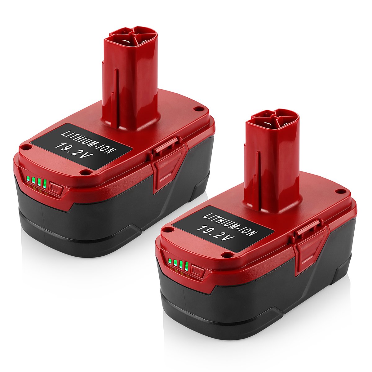 Powilling 2Pack 5.0Ah 19.2 Volt Lithium Battery Replacement for Craftsman C3 Battery XCP Craftsman 1