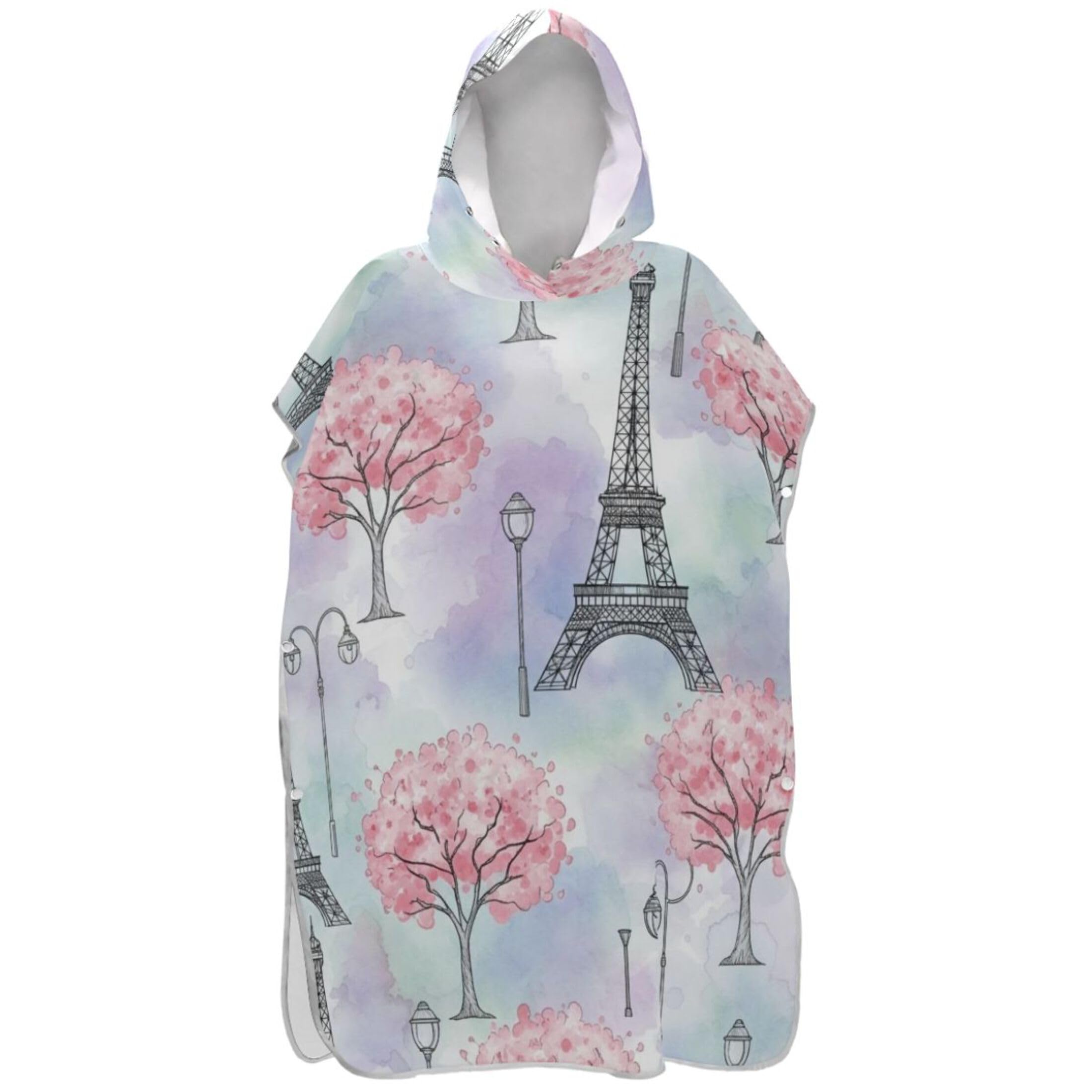 Peignoir à langer adulte absorbant pour plage et bain