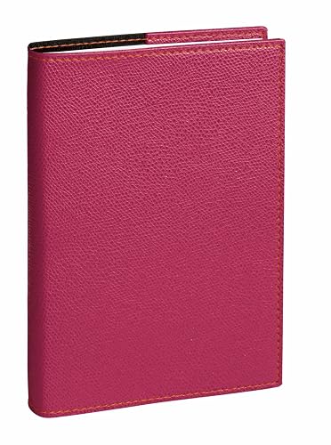 Quo Vadis - Agenda année scolaire - 2024-2025 - Textagenda - Journalier - Français - Club - Rose - 12 mois de septembre à août - 12x17 cm - Papier Clairefontaine blanc - Fabrication française