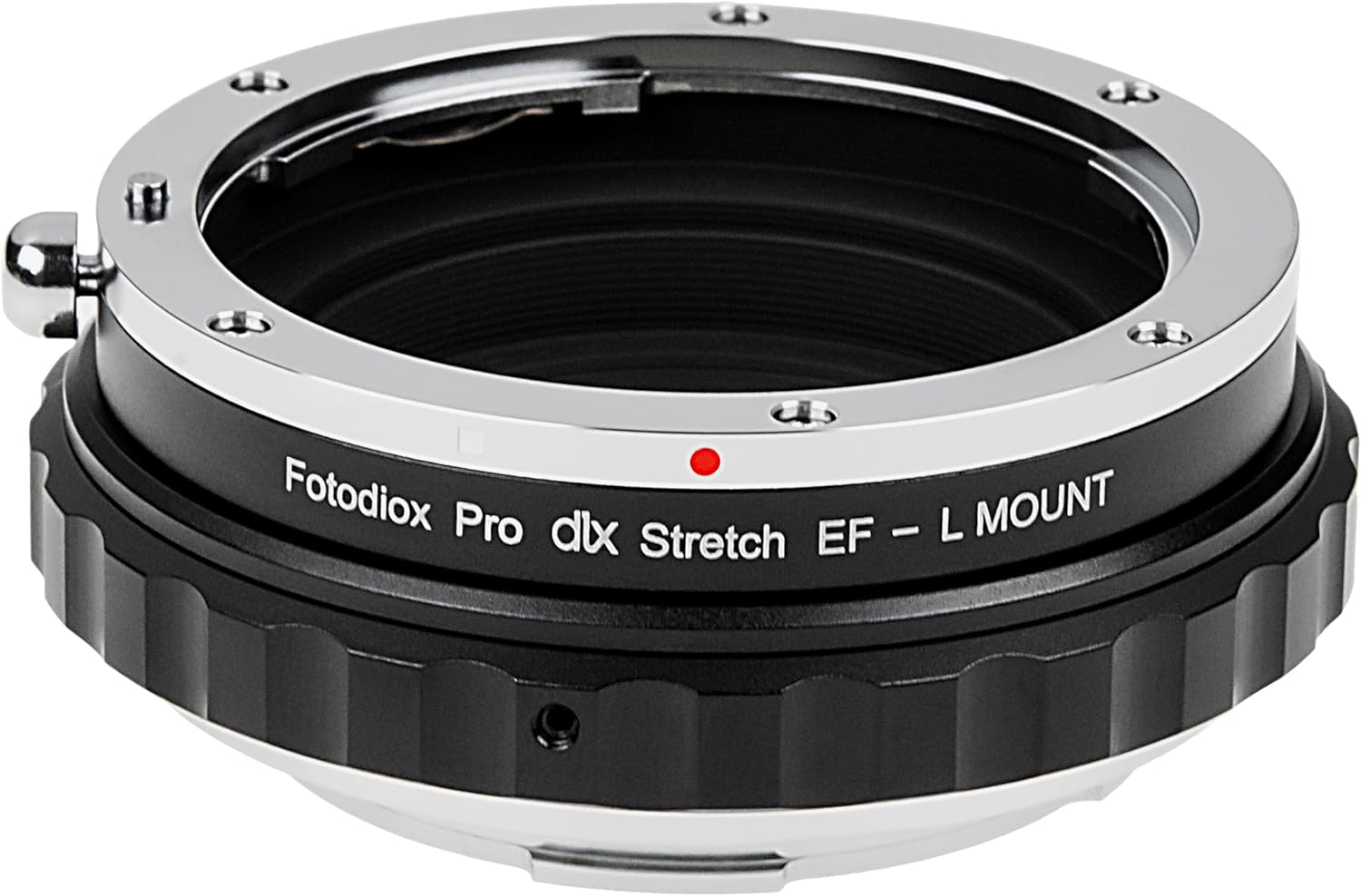Fotodiox DLX Stretch Adapter Compatible with Canon EF/EFS Lens for L-Mount Alliance Cameras, Featuring Macro and ND Filter Capabilities