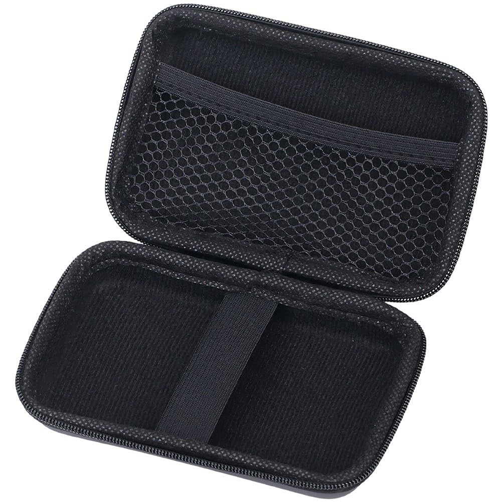 Sslvya Portable Saxophone Mouthpiece Case Shockproof Storage Bag for Travel and Everyday Carry Storage Transport