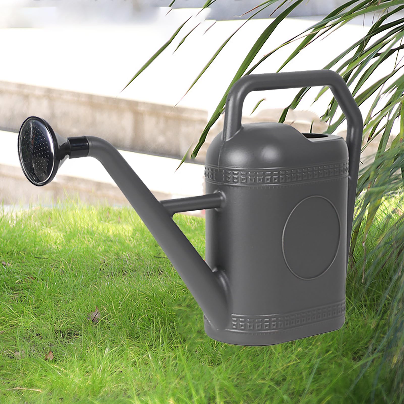 Arrosoir pour Plantes, Seau de Jardin avec Tête d'arrosage 5L, Grand Bec Long, Bouilloire d'arrosage pour Fleurs, Petit Arrosoir pour Plantes d'intérieur et d'extérieur,