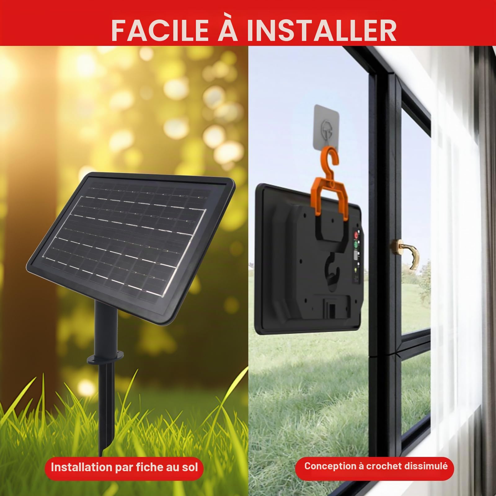 KISUFU Bande LED solaire - 24 V - COB - 320 LED/m - Étanche IP68 - Avec USB 8 modes 2400 mAh - Contrôleur de boîte à cellules solaires pour jardin, véranda, balcon, pavillon