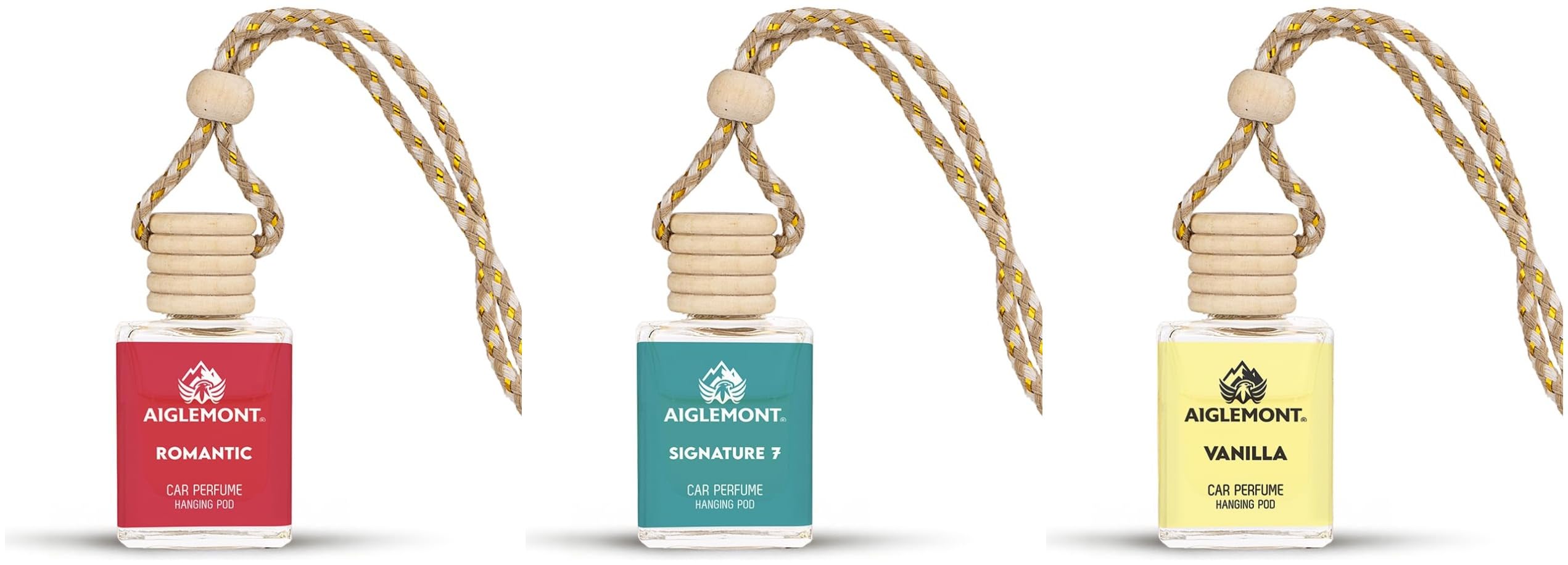 Car Perfumes combos | Romantic, Signature 7 Scent& Vanilla| Combo of 3 | 10 ml Each-image-39