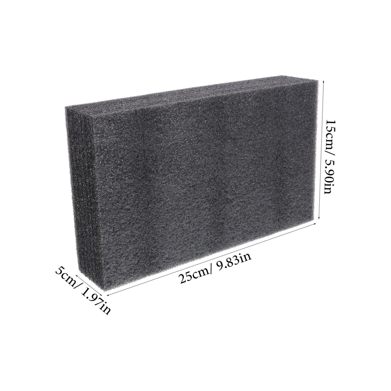 DOITOOL 12 Piezas Insertos de Espuma para Embalaje Tableros de Espuma Express Negros Resistentes y Multiusos para Protección Envíos y Manualidades