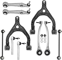 Vista 562 de Detroit Axle - Kit de suspensión frontal de 10 piezas para Dodge Avenger 2008-2014, Chrysler Sebring 2007-2010, 2 brazos de control inferiores, 2
