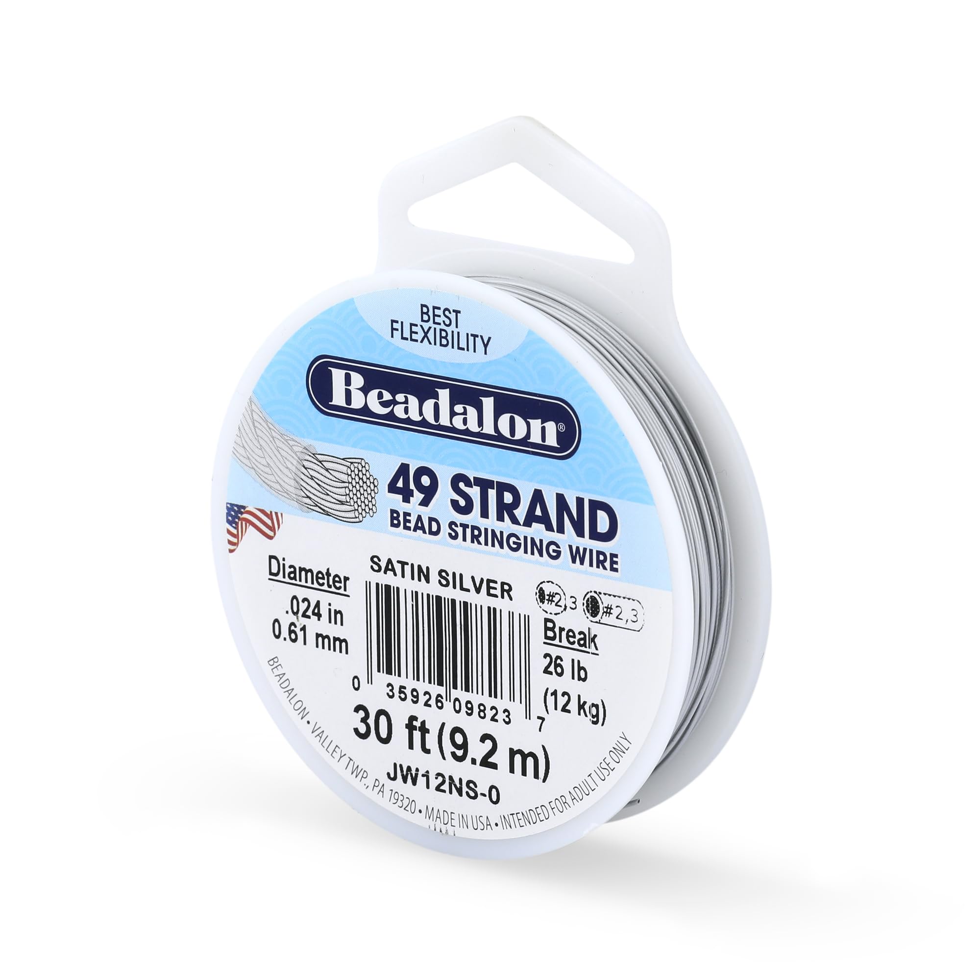 Producto para la fabricación de bisutería Beadalon, flexible y fuerte