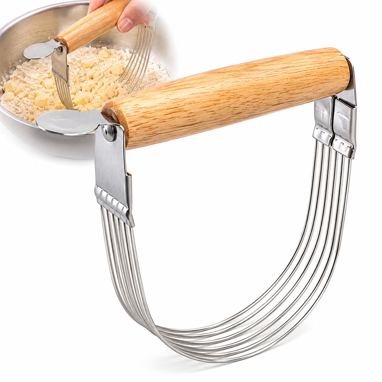 Amazon.com: Mrs. Anderson's Baking 6-Wire Pastry Cutter and Dough