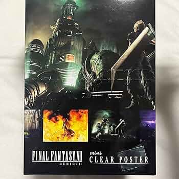 Amazon.co.jp: FFVII リバース ミニクリアポスター ff7 BOX