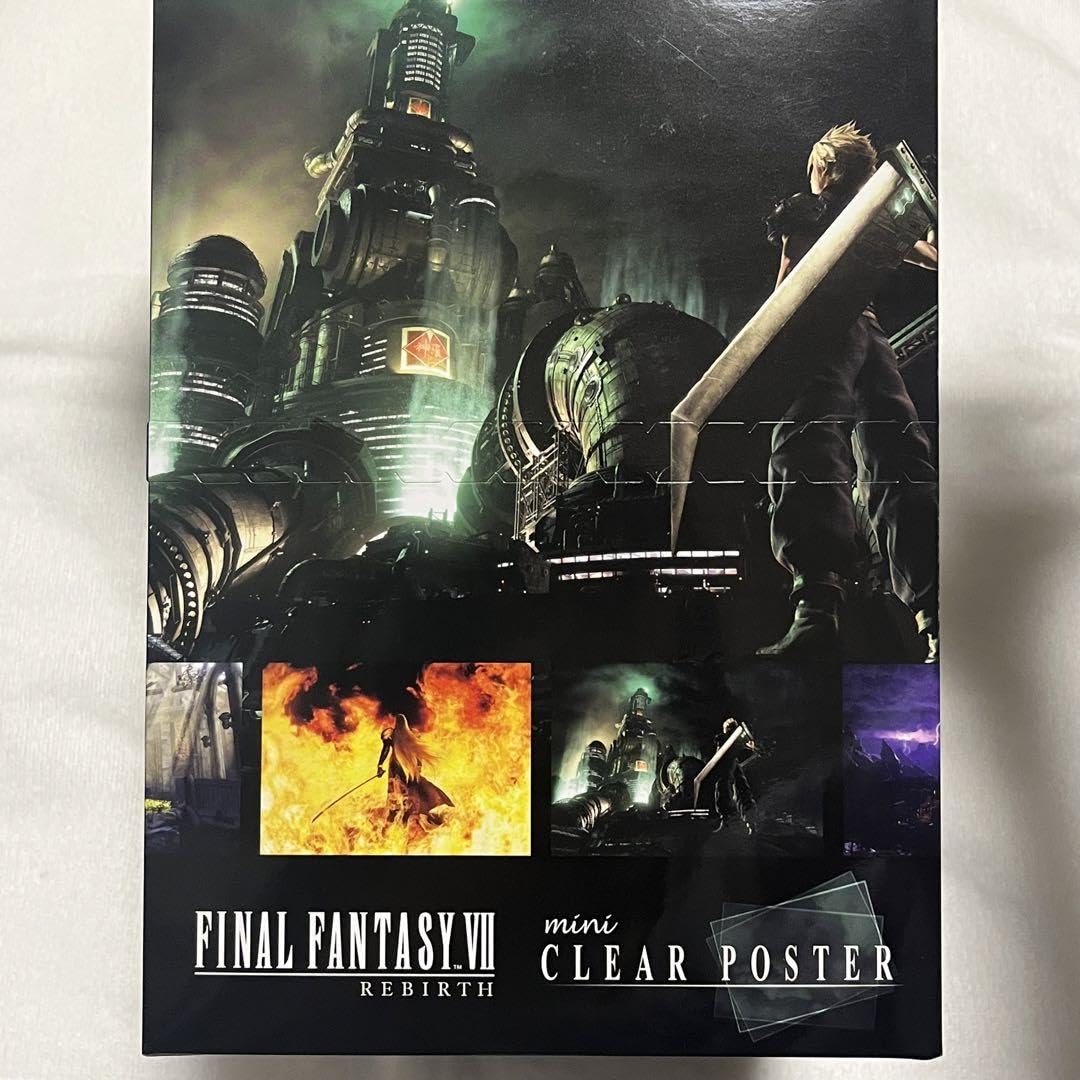 新品ファイナルファンタジーVII リバース　ミニクリアポスター　12個入りBOX Amazon.co.jp: FFVII リバース ミニクリアポスター ff7 BOX