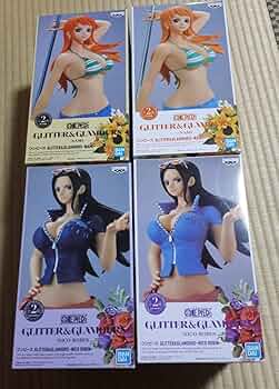 ワンピース　ナミ×4　ロビン×4　合わせて8個セット ワンピース ナミ×4 ロビン×4 合わせて8個セット ワンピース ナミ×4