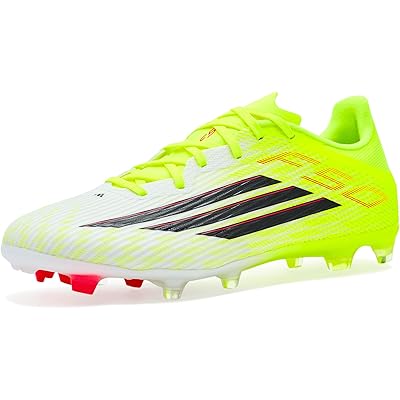 adidas F50 League Fg/Mg Soccer Cleats team solar yellow/black/lucid red