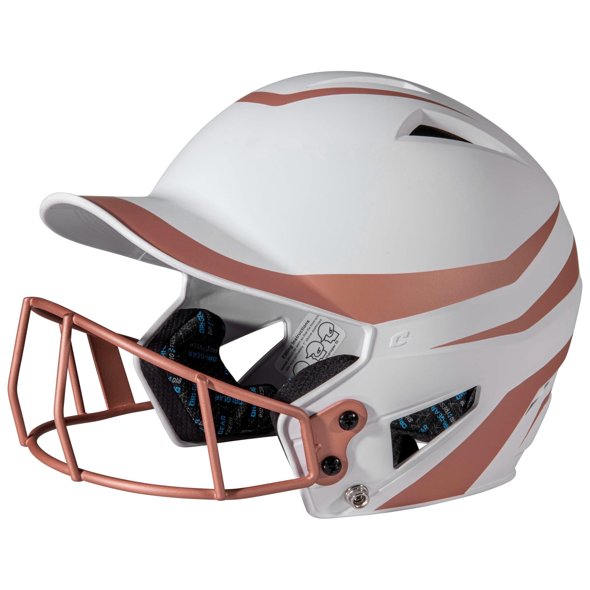 Champro HX Rise Legend 2-Tone Matte Fastpitch Softball Batting Helmet