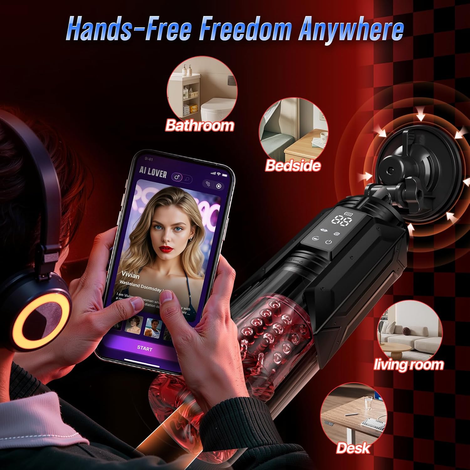 Diagram illustrating the internal mechanism for powerful thrusting and 360-degree rotation.