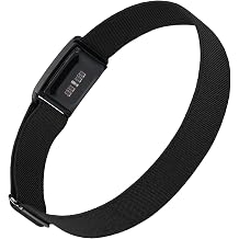 NewJourney Stretch Nylon Bicep Strap Compatible with Whoop 5.0 Bicep Band Soft Breathable Nylon Adjustable Bracelet with Case for Whoop 5.0 One Peak MG/LIFE ECG Not Support