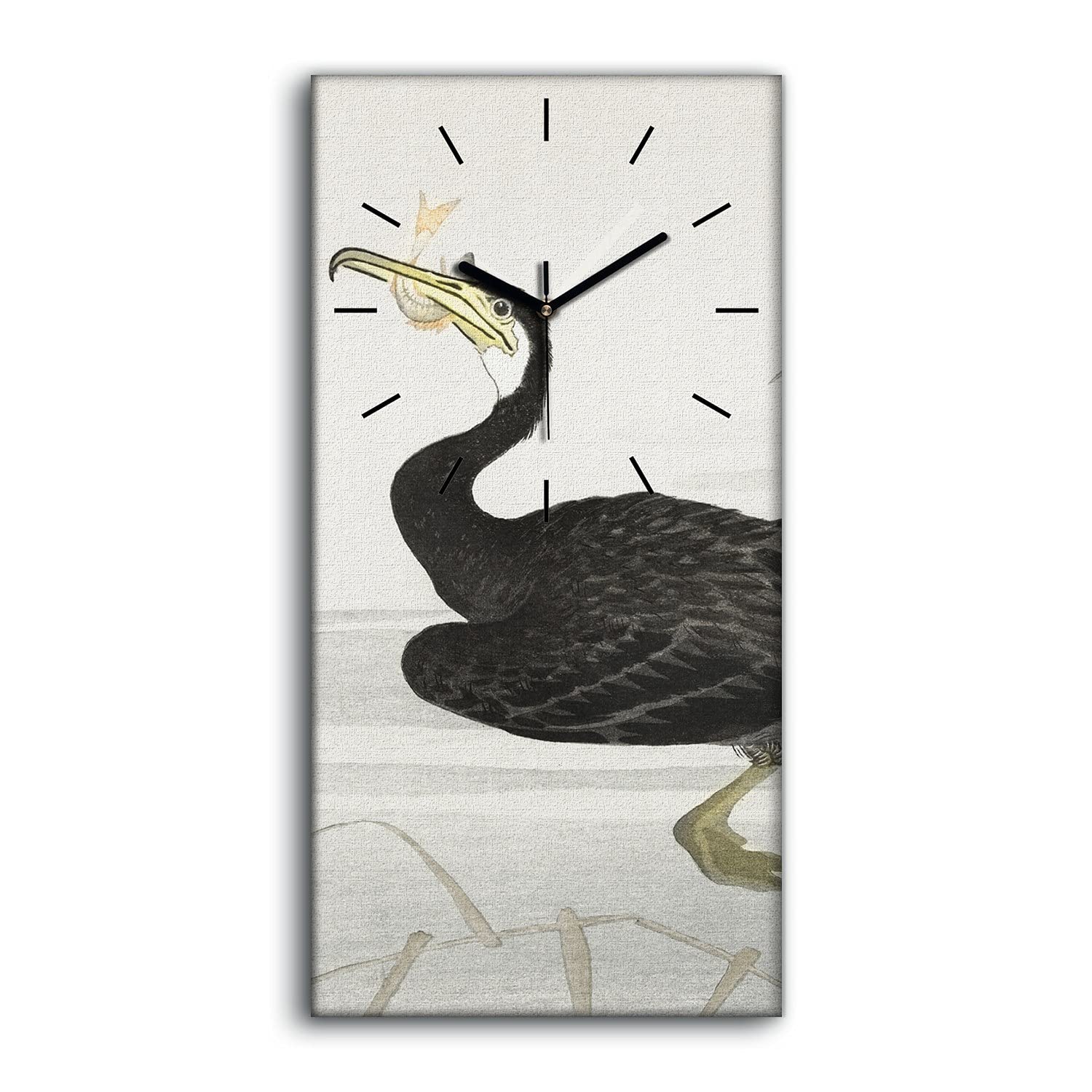 Horloge sur Toile Décoration Art Mural Salon - Ambiance Nature