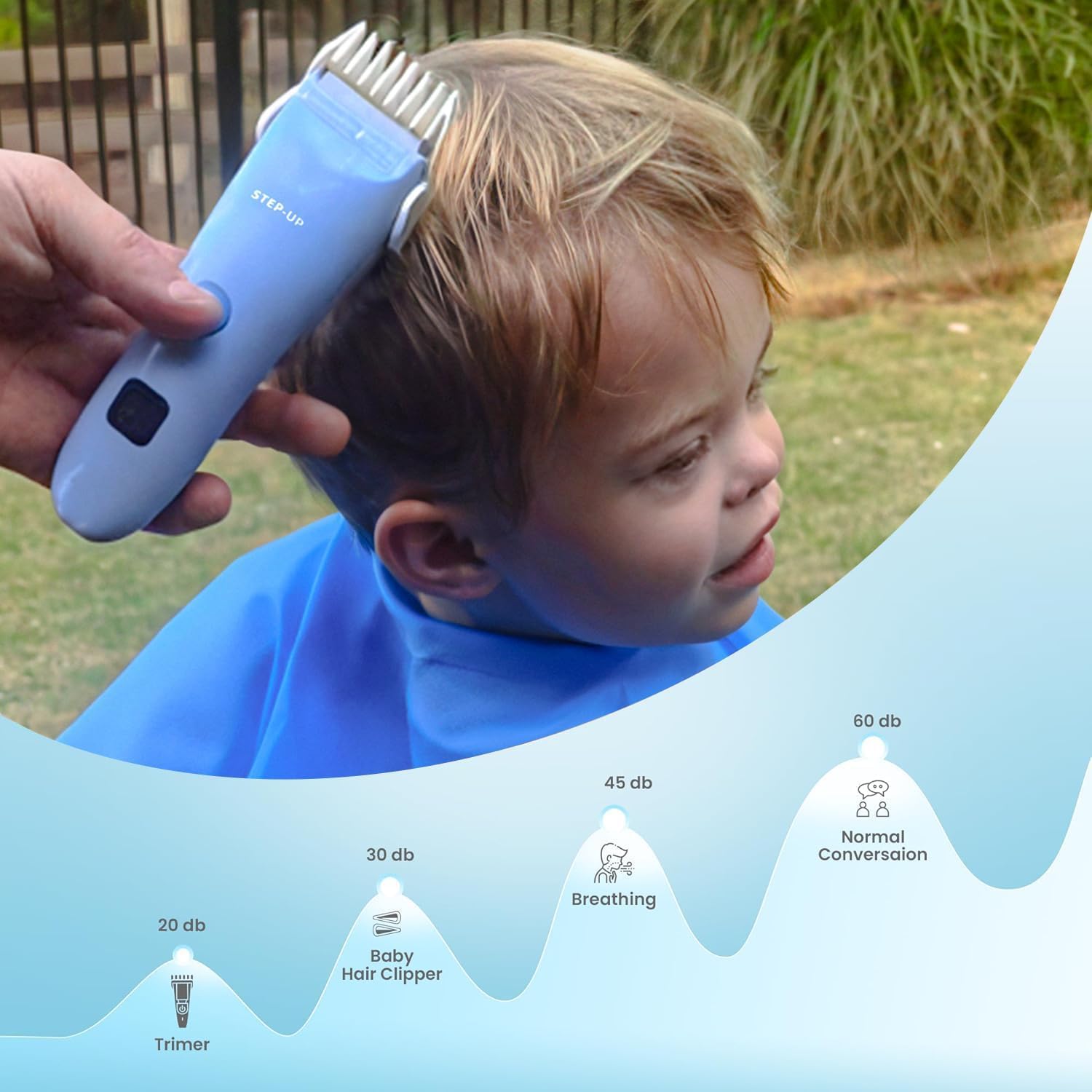 CALMING CLIPPER Step-UP Clipper, der leise Schermaschine