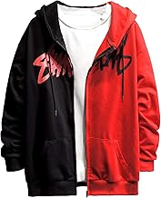 HIPHOP Hoodie, Men's, Autumn Clothes, Long Sleeve, Hoodie, Cool, Zip-up Coat, Hip Hop, Street, Clothes, Spring and Winter