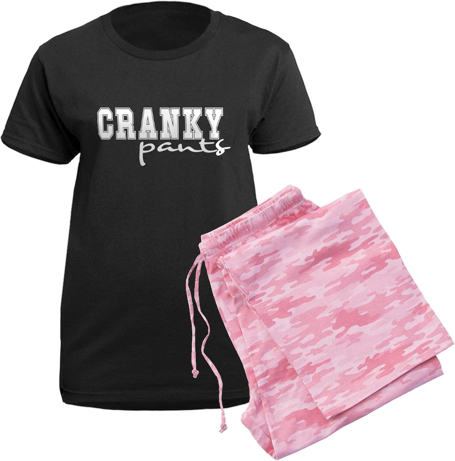 CafePress Cranky Lounge Pants Pajamas Womens Novelty PJ Sleepwear