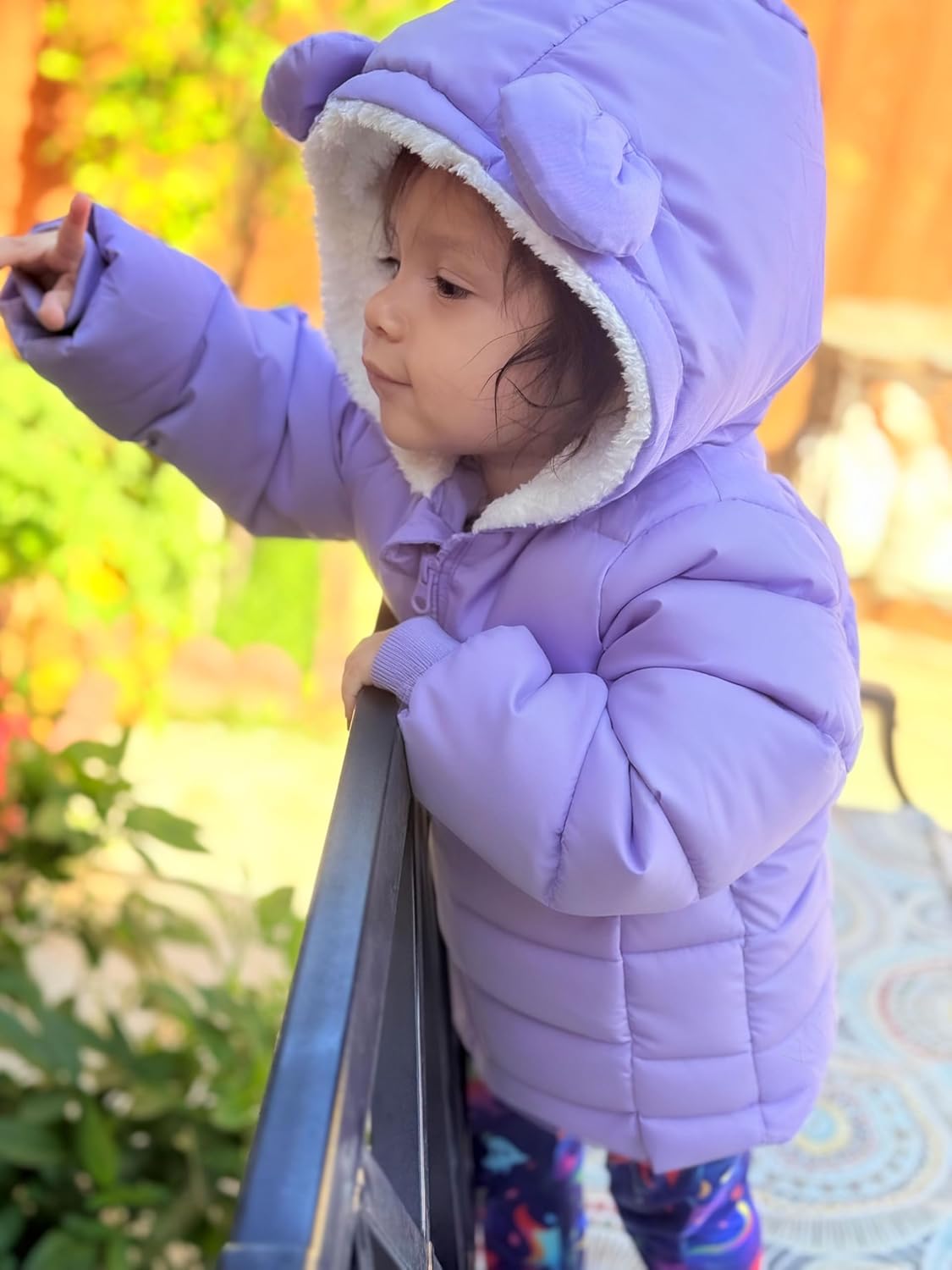 Baby Girls Boys Winter Coat Warm Fleece Jacket for Toddler Kids 6M-5T - Image 8