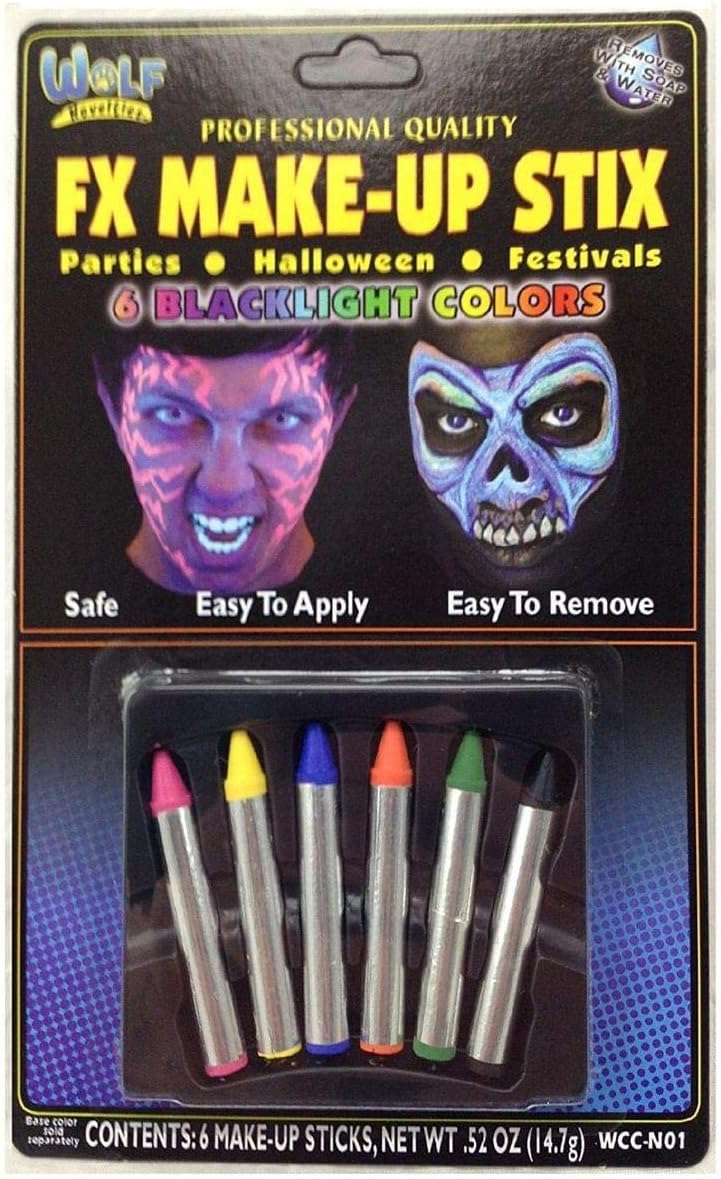 FX Make-Up Stix - Blacklight Colors