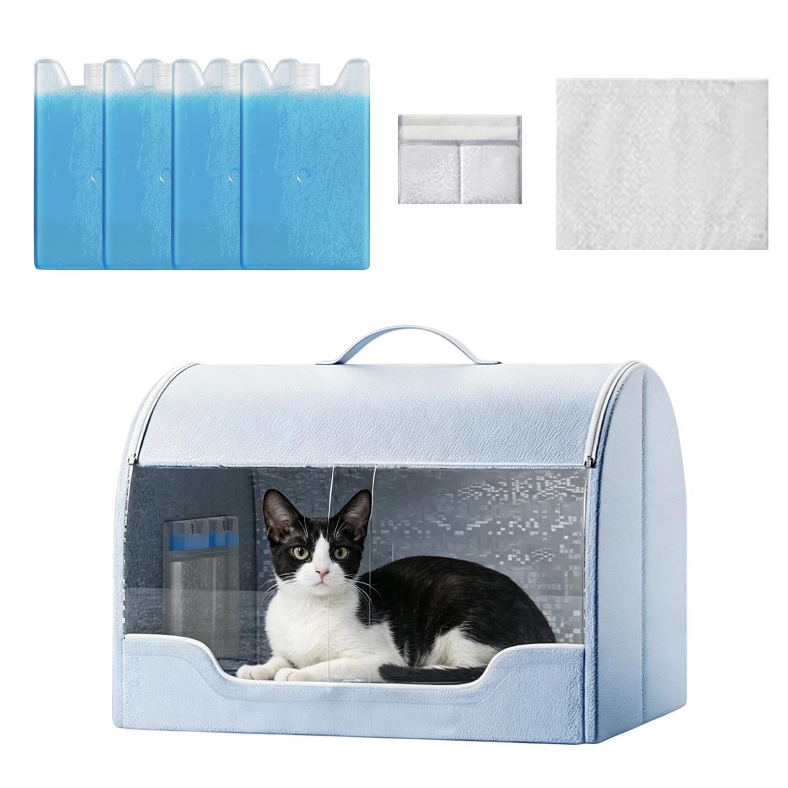 Espacio de refresco para gatos en la oficina y apartamentos urbanos