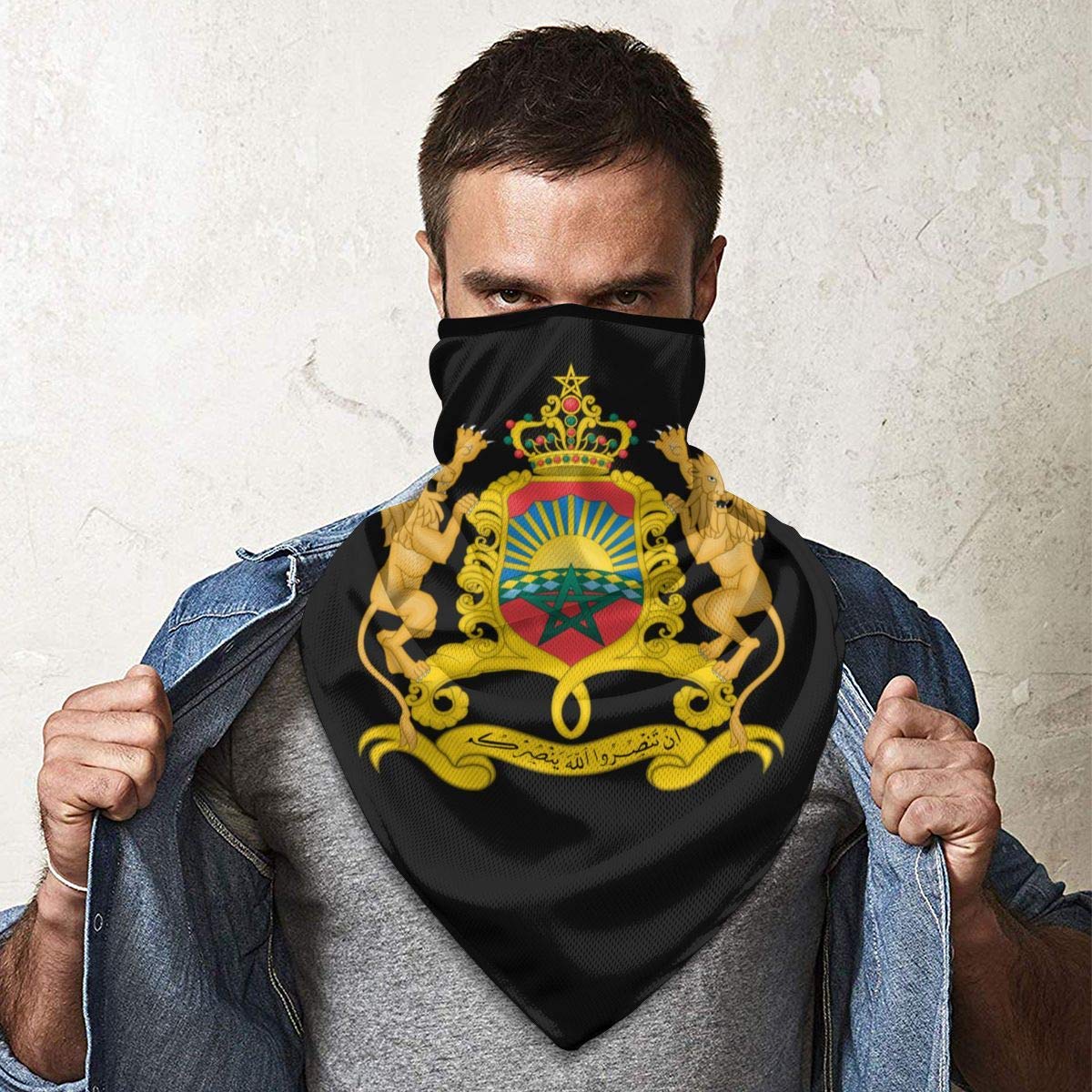 Cache-cou Multifonction Drapeau Français Vieilli – Polyester, Léger, Anti-UV – Pour Sport, Plein Air, Quotidien – Bandeau, Masque, Cagoule