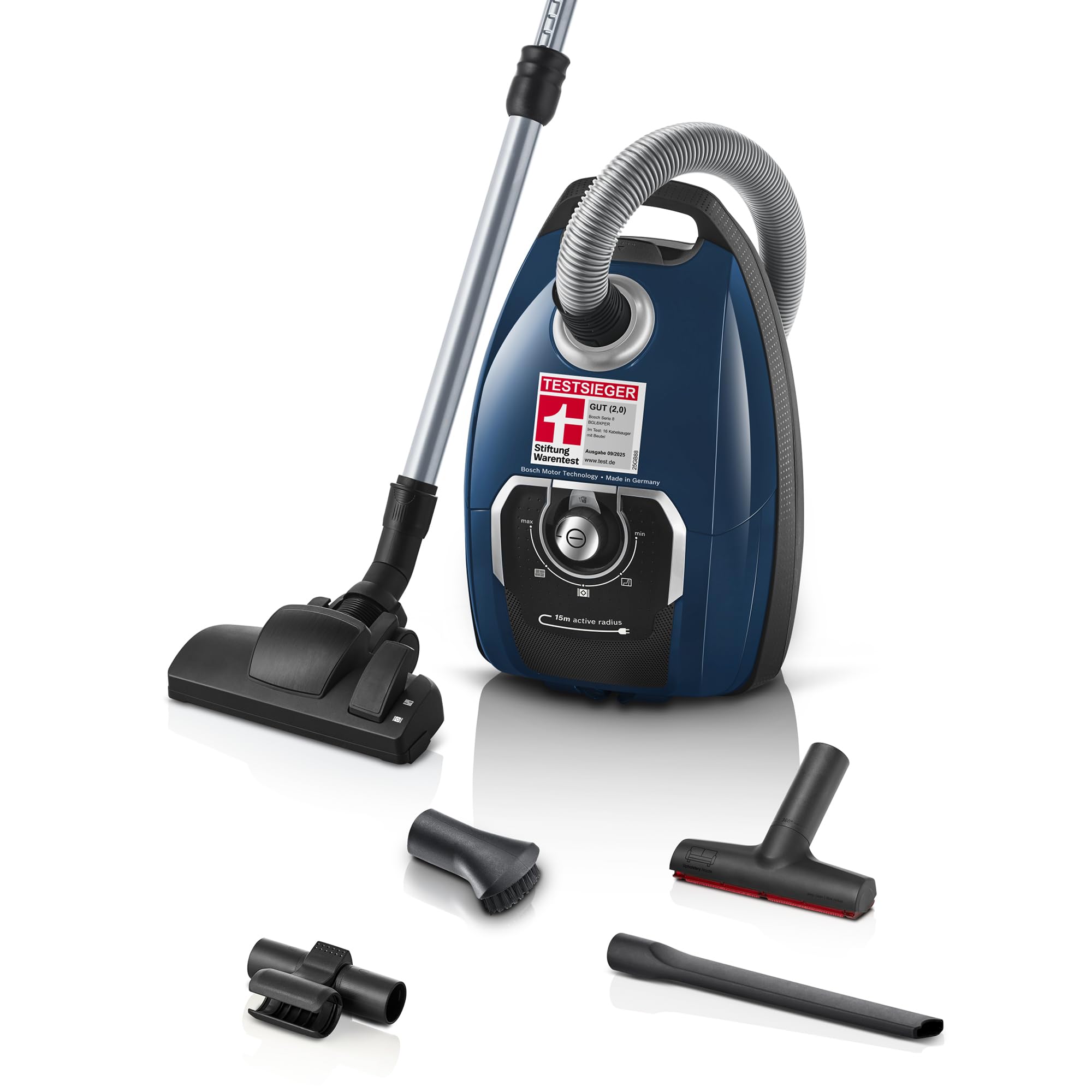 Bosch Staubsauger mit Beutel Serie 8 BGL8XPER, blau