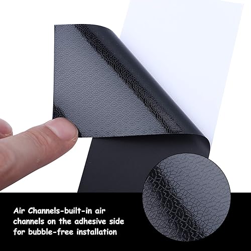 Miniatura 9 de LZLRUN Kit de herramientas gratuito, cinta de vinilo mate para borrar ventana cromada negra (1 pulgada x 30 pies)