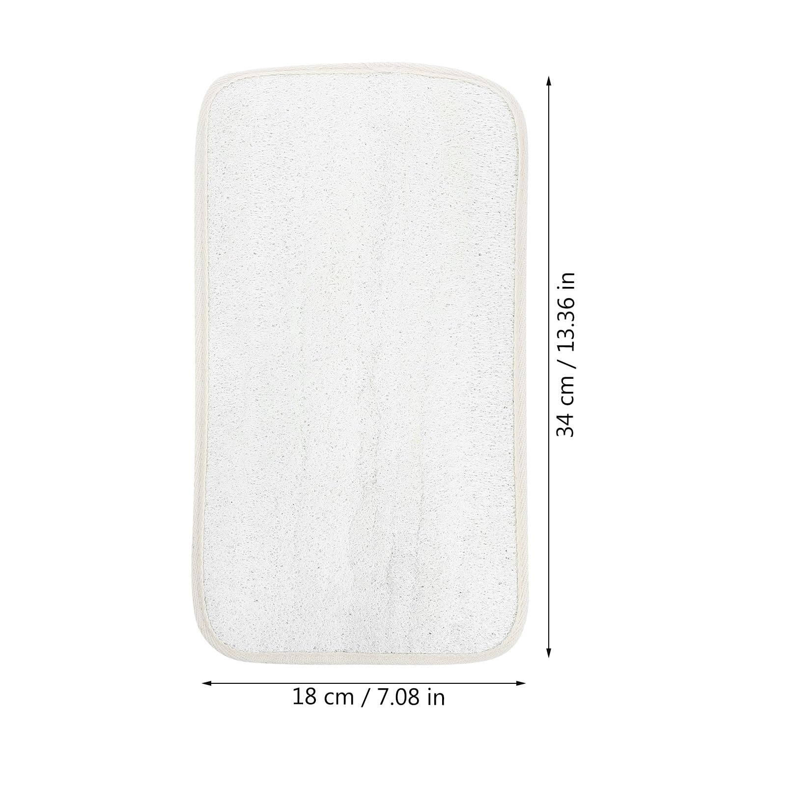 GANAZONO Wand Massagematte Rücken aus Luffa mit Badeschwammkissen Porentiefe Reinigung und Durchblutungsförderung Sicher und Einfach für Bad und Körperpflege Zufällige Zufällige Farbe