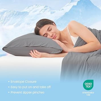 Cozy Bliss Cooling Comforter King and Pillow Cases King