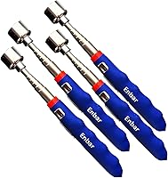 Vista 8 de Herramienta magnética telescópica de recogida de 20 lb Extensible Imán telescópico de 31" Barra magnética telescópica útil para áreas de difícil