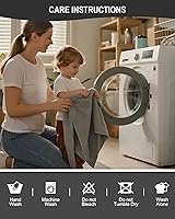 Vista 8 de Funda reversible para silla reclinable, fundas impermeables para silla reclinable con bolsillo, funda lavable para silla reclinable, protector