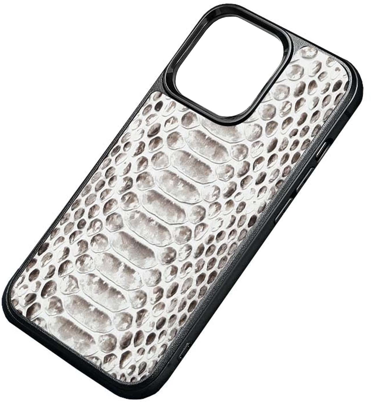 Coque en cuir Python pour Apple iPhone 13 Mini : étui arrière rigide antichoc - 8