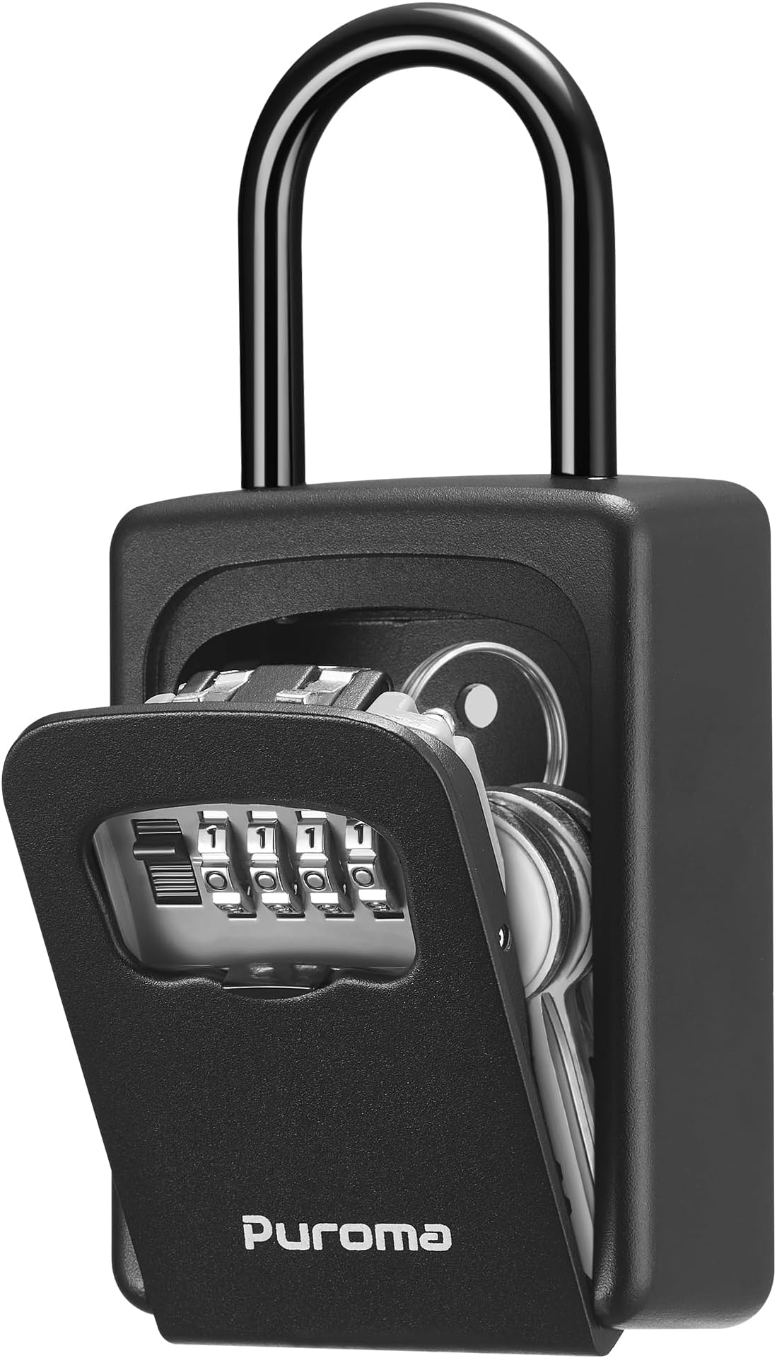 CCYX Key Lock Box,Realtor Key Lock Box Safe Lockbox 10Digit Push