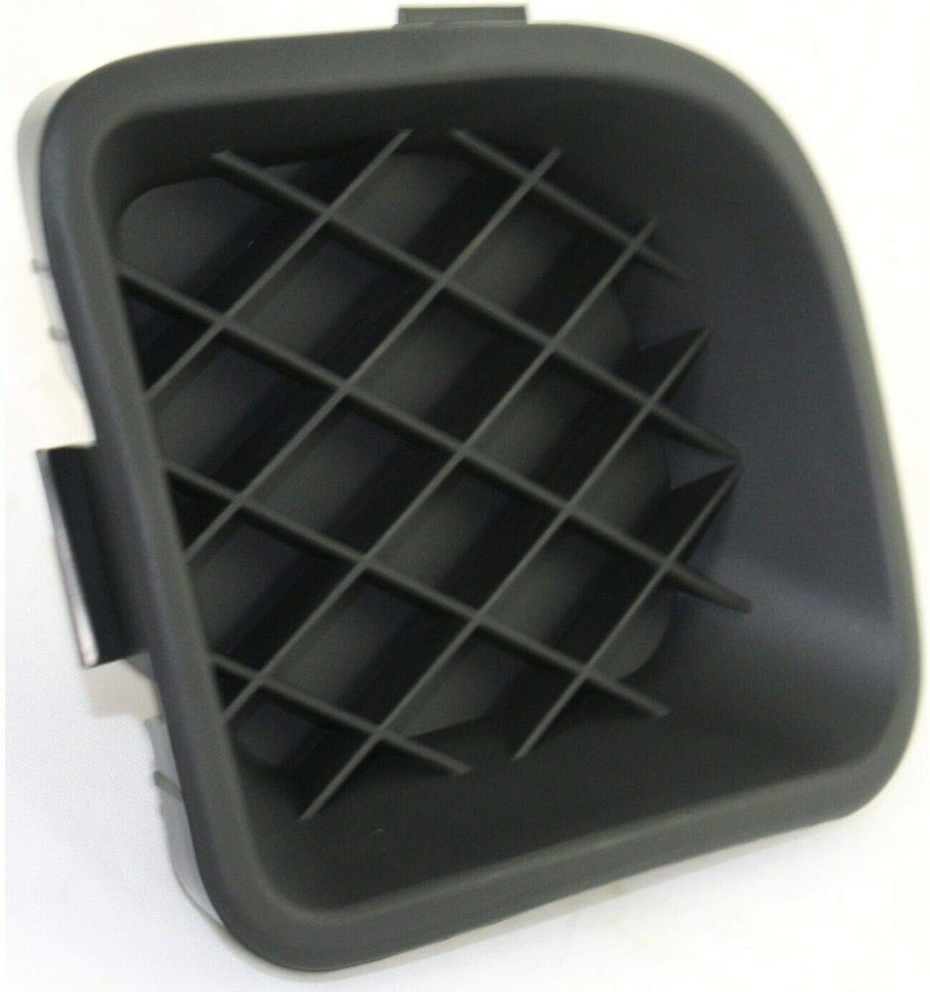 DAT AUTO PARTS Right Front Passenger Side Bumper Fog Light Lamp Hole Cover Grille Molding Trim Replacement for 2006-2010 Chrysler PT Cruiser Matte Black Textured CH1039117 5116214AB