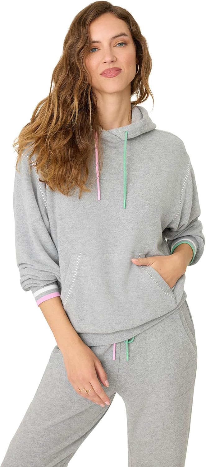 PJ Salvage womens Peachy Party Courtside Hoodie