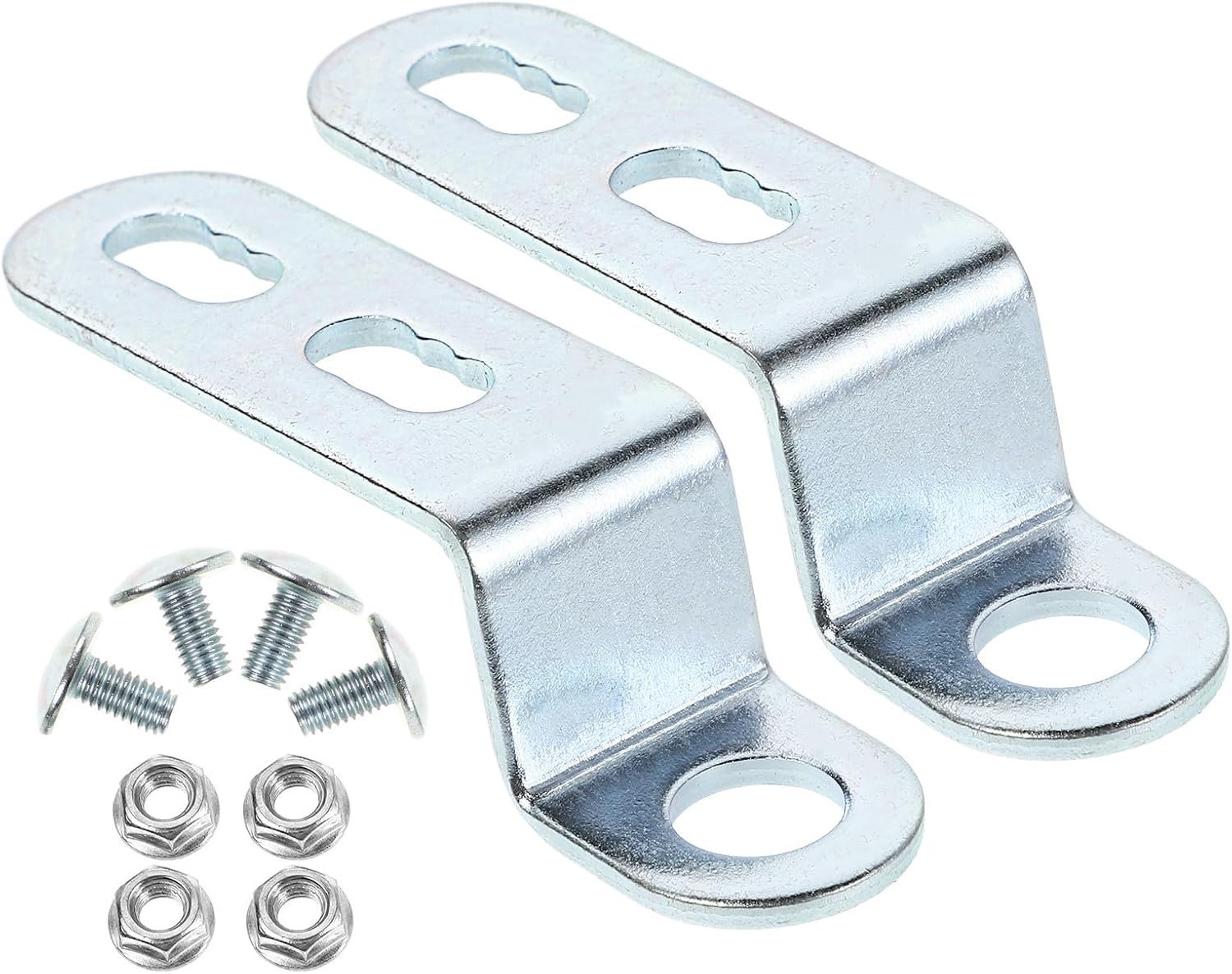 Holibanna Motorcycle Windshield Mounting Bolts Set Metal Windshield Adapter Screws Nuts for Motorcycle Handlebars Sturdy and Easy Installation