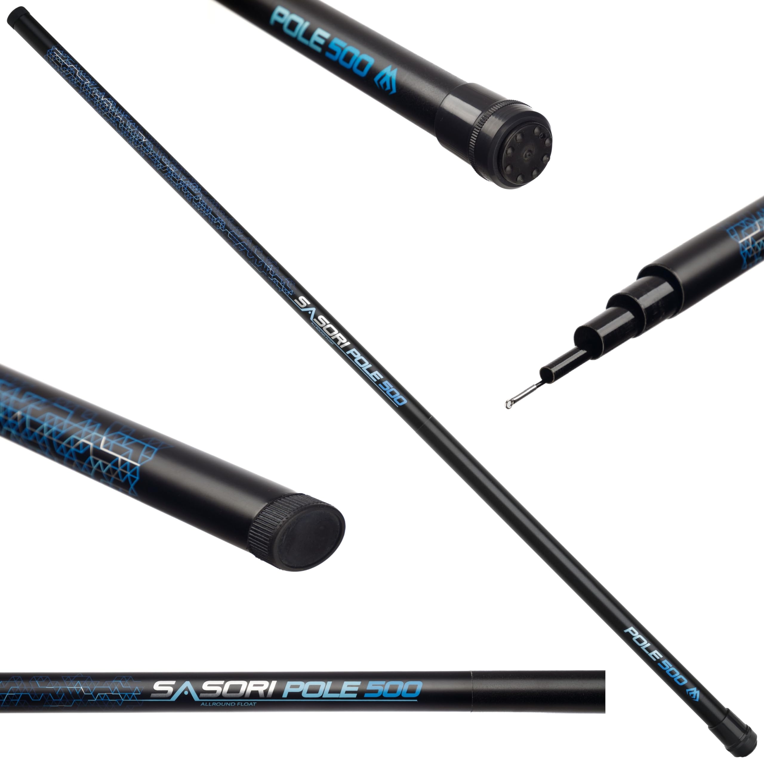 Mikado SASORI Pole teleskopierbare Composite Stipprute 5,0m