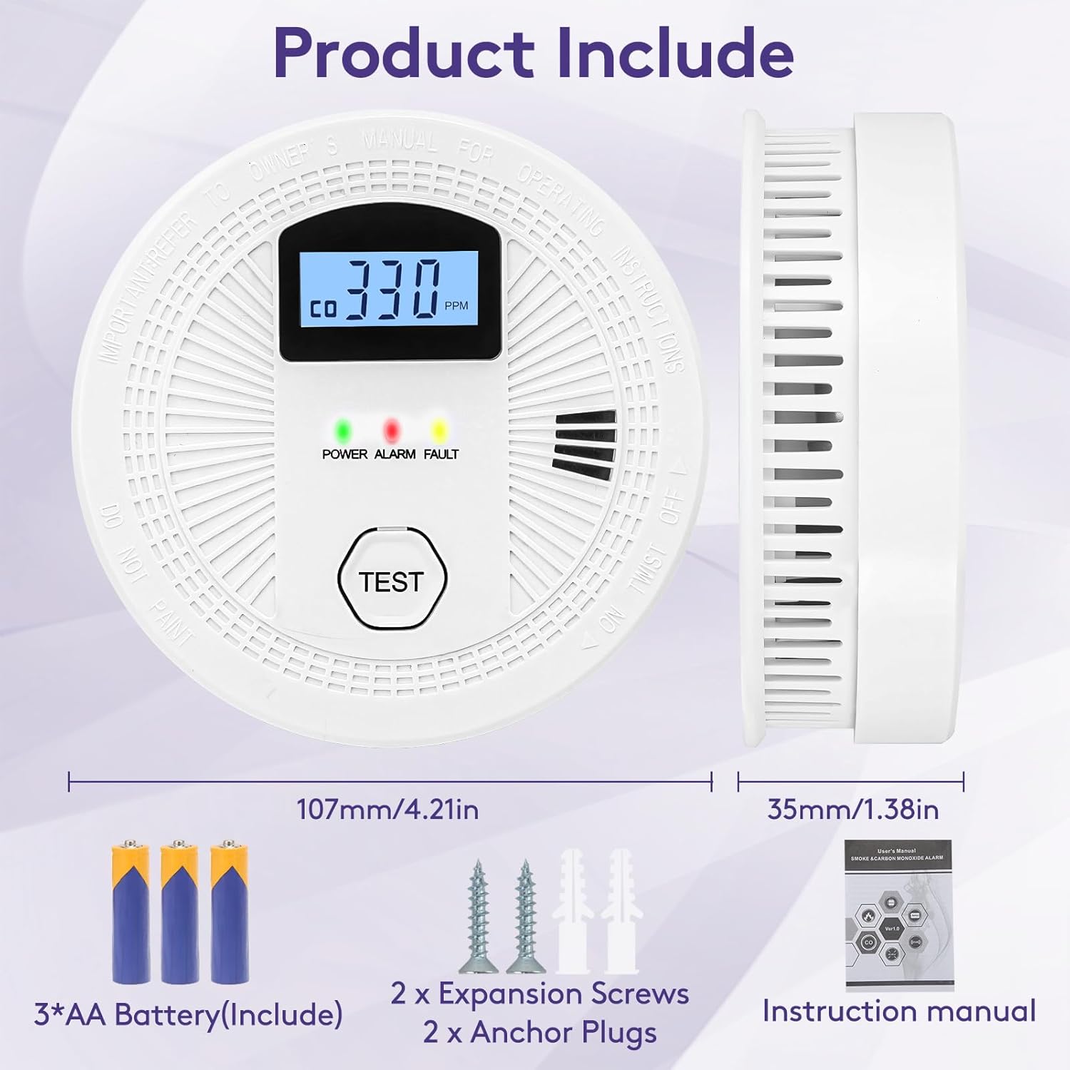 Contents of the ELECOIN GS811-A package