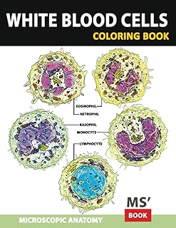 White Blood Cells Coloring Book: Microbiologie