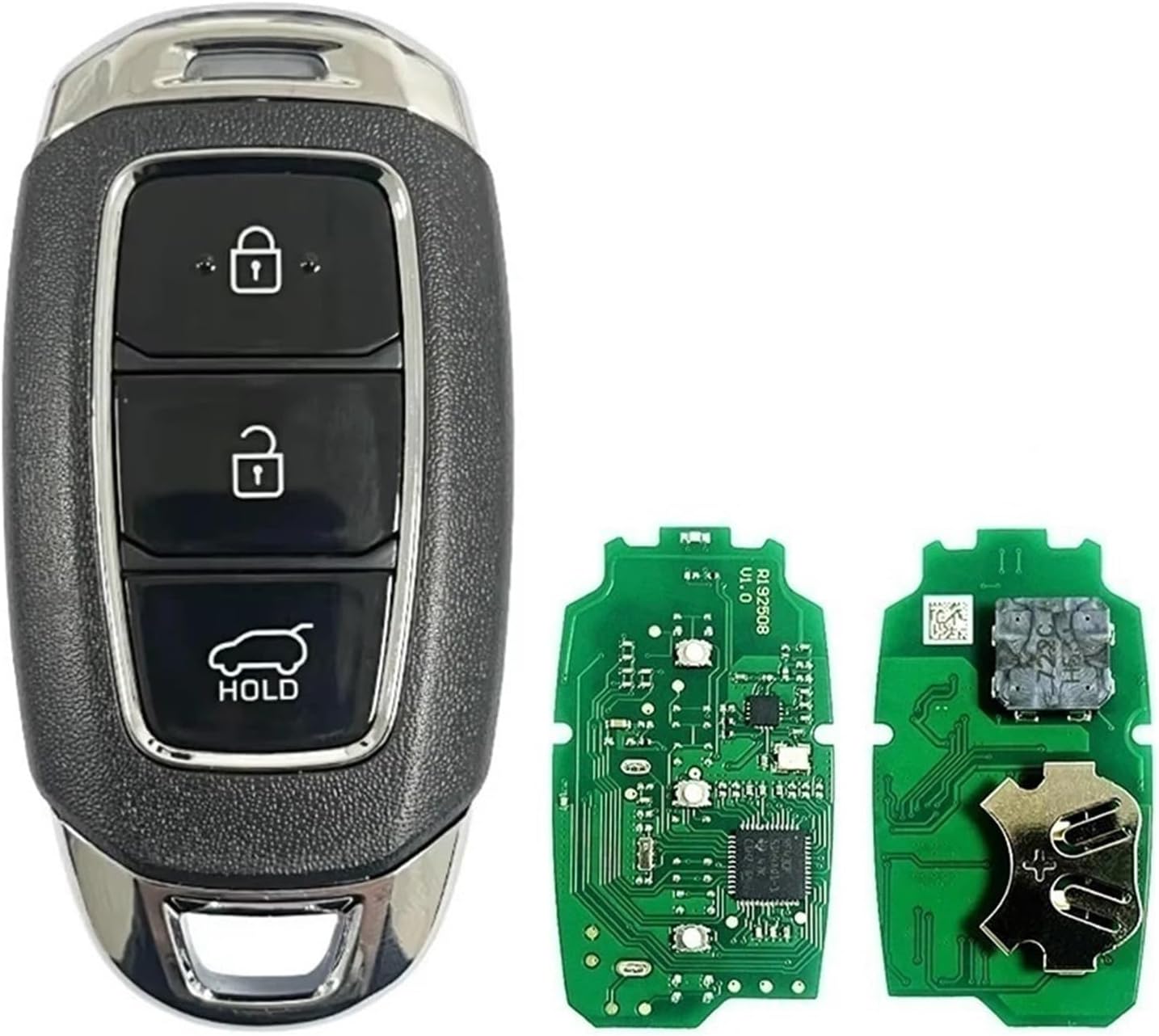 CN020213 PCB 3 Smart Key Fob Keyless Control 8A Chip 433MHz FCC 95440-G3100 Compatible with Hyundai I30 2018