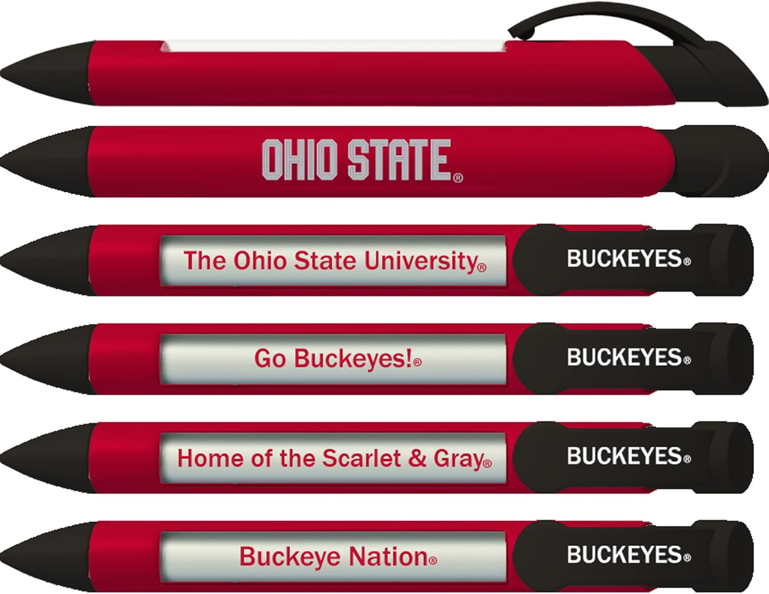 Greeting Pen 1143M2 Ohio State Buckeyes 4" x 6" Notebook/2 Pen Set