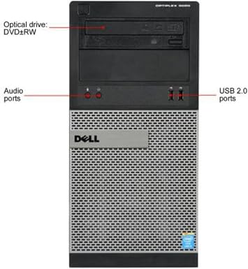 Dell OptiPlex 3020 Desktop 3.2Ghz Intel Core I5 Processor - 8GB RAM - 1TB Hard Drive - DVDRW - Windows 7 Professional