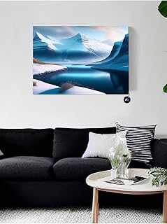 Postermanya (pster20771) Kuzeyin Karlı Dağları Iskandinav Tarzı Poster 40 x 60