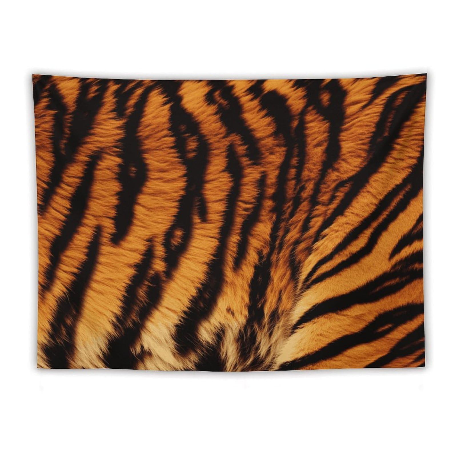 LDGSUPH Tiger Striped Pattern Tapestry Wall Hanging Decor Anti-fading Aesthetic Wall Tapestries Fashion Wall Blanket Decor Modern Wall Art Tapestry for Bedroom Home Decor 60"x80"