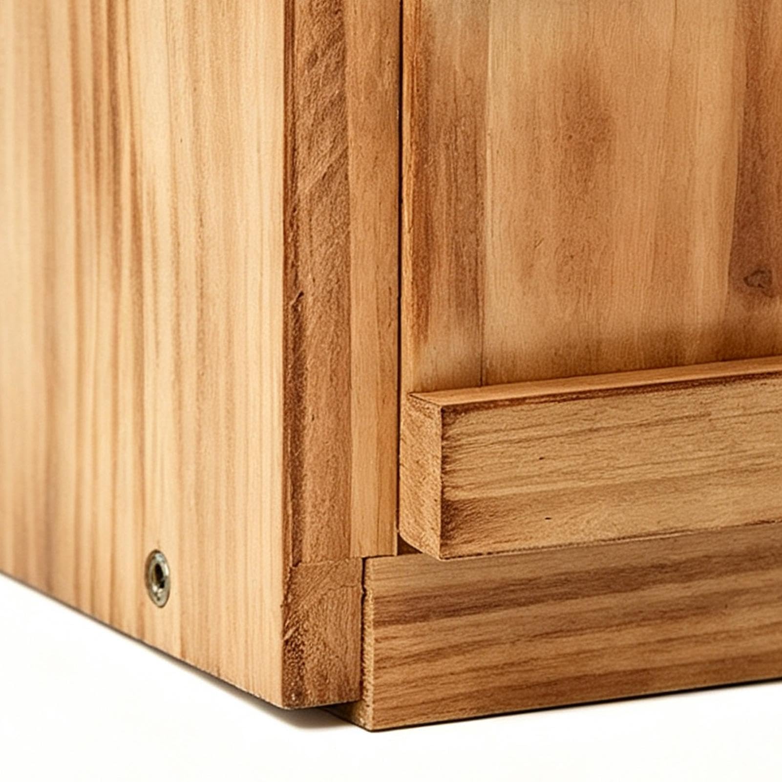 Casetta dei Gufi da Esterno Rifugio di legno per nidificazione da cortile | Piccola Casetta In Legno Gufi Adatto A Prato Giardino Cortile Patio Portico Balcone Fienile Fattoria E Aree Rurali