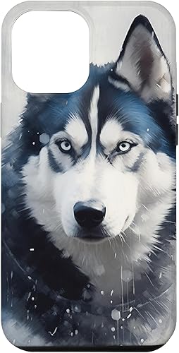 Funda para iPhone 12 Pro Max Siberian Husky